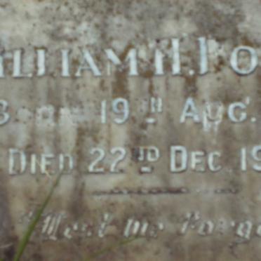 BOYDEN William H. 1876-1924