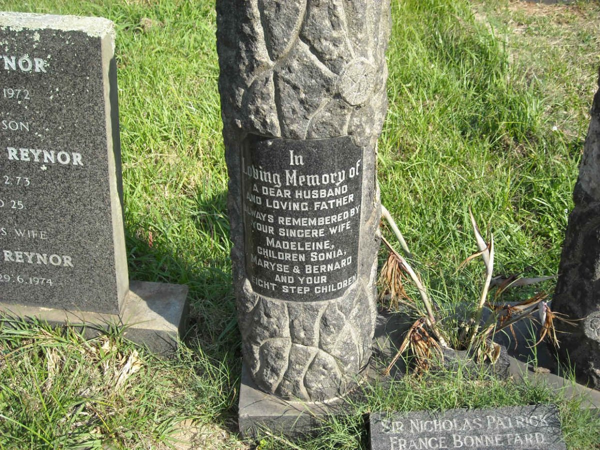 BONNETARD Nicholas Patrick France 1907-1969