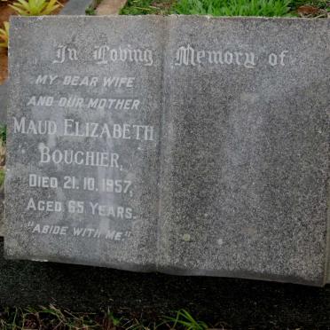 BOUCHIER Maud Elizabeth -1957