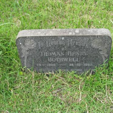 BOTHWELL Thomas Henry 1909-1967