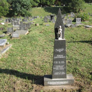BONHOMME Troy Anthony 1970-2004