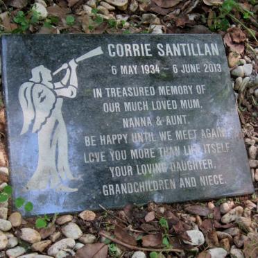 SANTILLAN Corrie 1934-2013