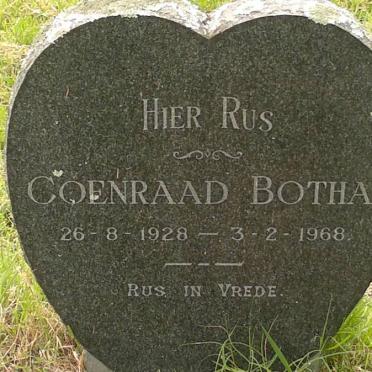 BOTHA Coenraad 1928-1968