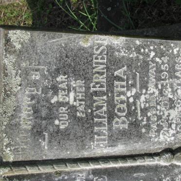 BOTHA William Ernest -1954