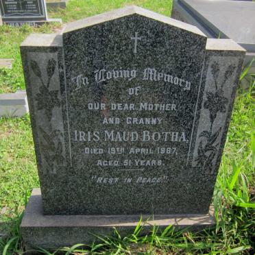 BOTHA Iris Maud -1967