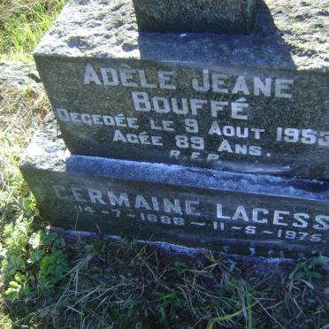 BOUFFE Adele Jeane -1953 :: LAGESSE Germaine 1888-1975