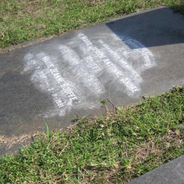 BOUFFE Marie Joseph Antoinne Andre 1894-1964 &amp; Marie Jeanne 1898-1981