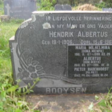 BOOYSEN :: BADENHORST