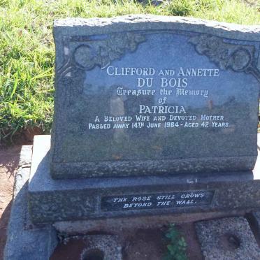 BOIS Patricia, du -1964