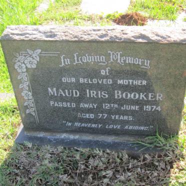 BOOKER Maud Iris -1974