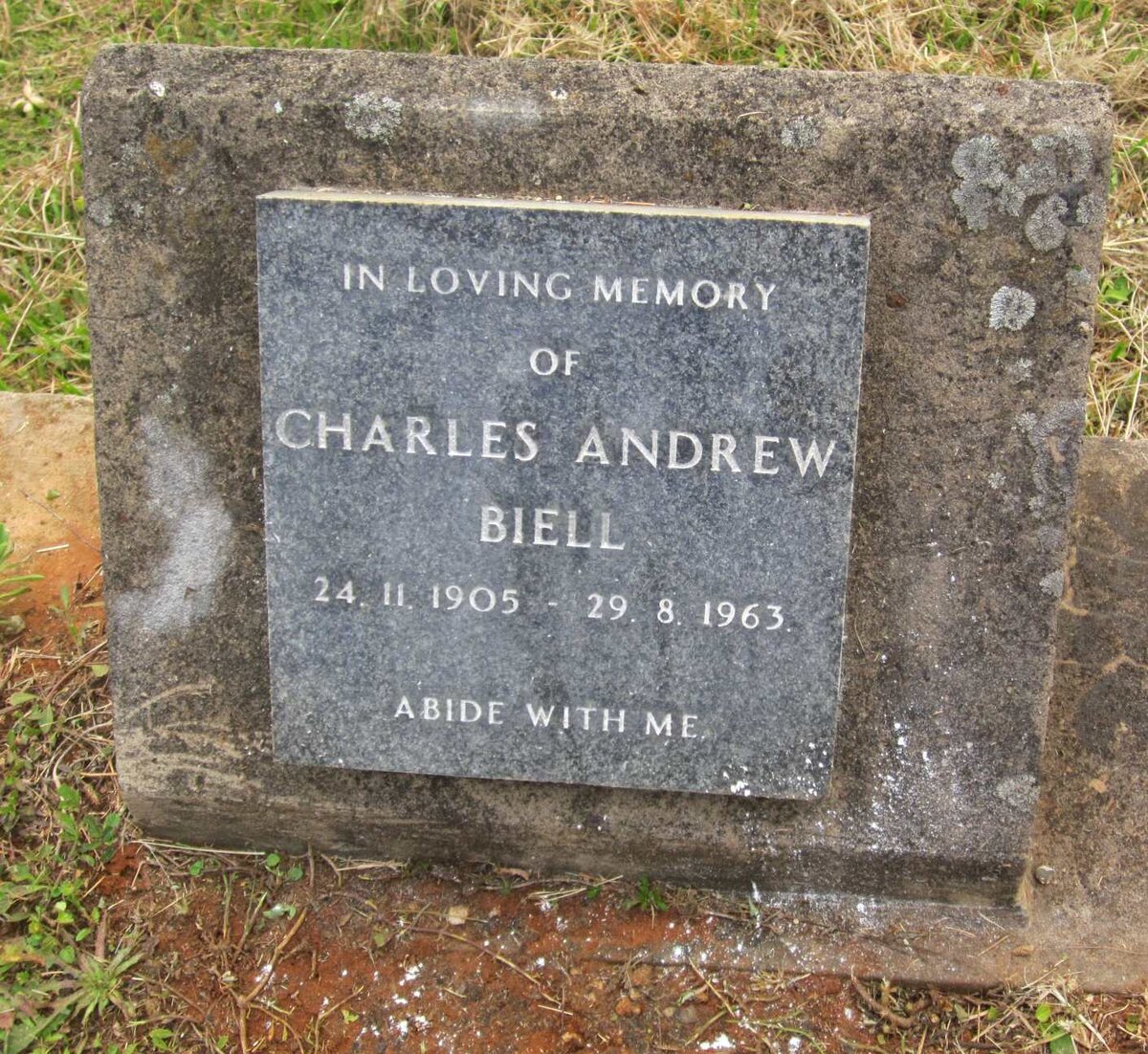 BIELL Charles Andrew 1905-1963