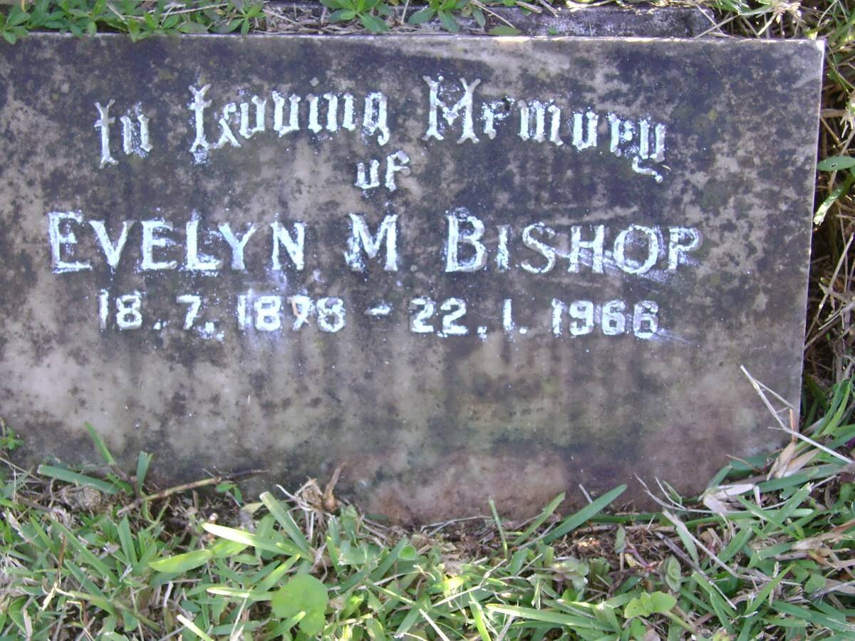 BISHOP Evelyn M. 1878-1966
