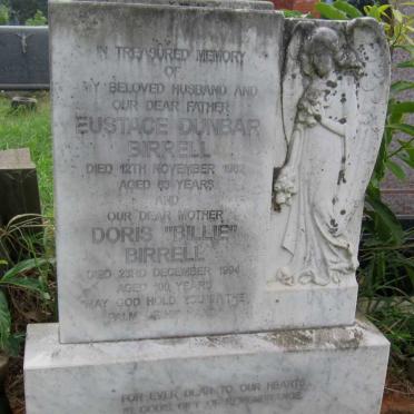 BIRRELL Eustace Dunbar -1962 &amp; Doris -1994