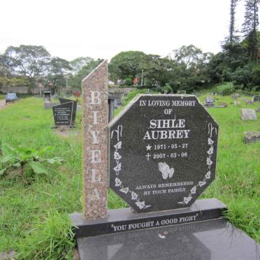 BIYELA Sihle Aubrey 1971-2007