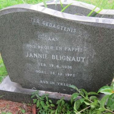 BLIGNAUT Jannie 1936-1975
