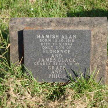 BLACK Hamish Alan 1918-1974