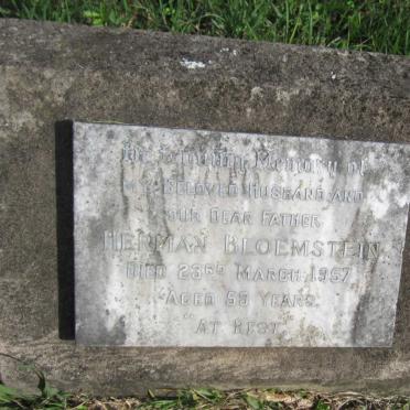 BLOEMSTEIN Herman -1957