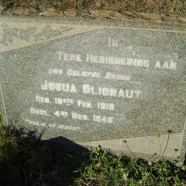 BLIGNAUT Josua 1913-1945