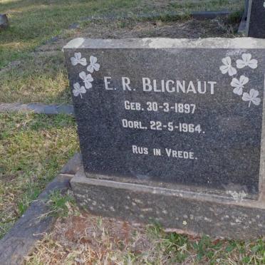 BLIGNAUT E.R. 1897-1964