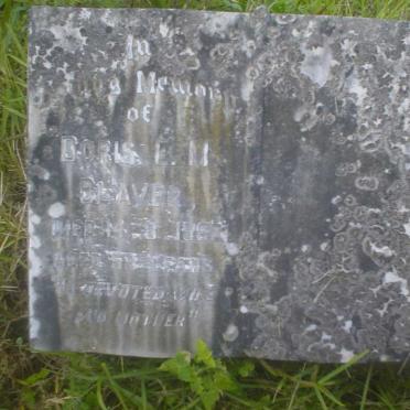 BLAVER Doris E.M. -1960