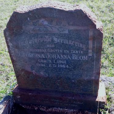 BLOM Georgina Johanna 1901-1964