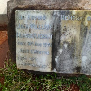 BLIGNAUT John William Francis -1941