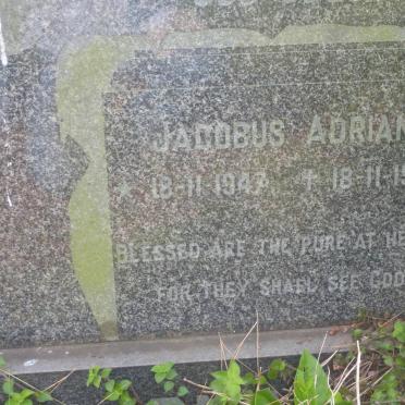 BLIGNAUT Jacobus Adrian 1947-1968