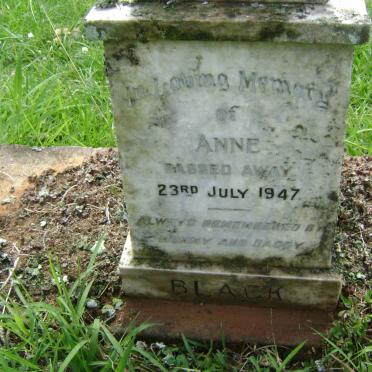 BLACK Anne -1947