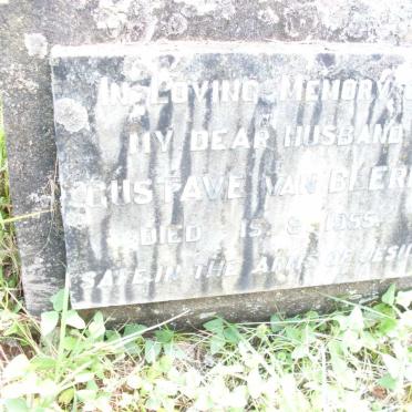 BLERK Gustave, van -1955