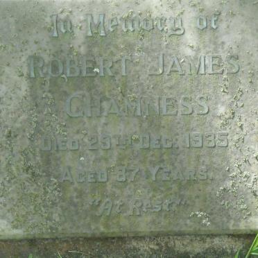 CHAMNESS Robert James -1935