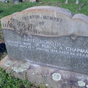 CHAPMAN Kate Dorothy -1942