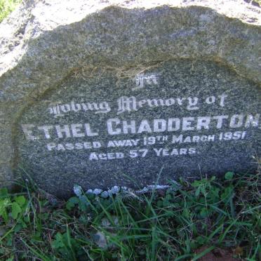CHADDERTON Ethel -1951