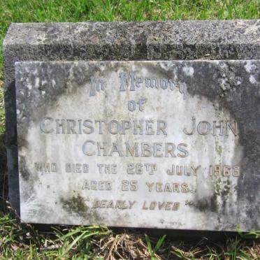 CHAMBERS Christopher John  -1963