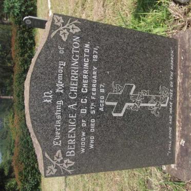 CHERRINGTON Bernice A. -1971