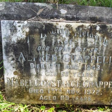 CHAPPELL Alfred -1943 &amp; Mabel Constance -1972