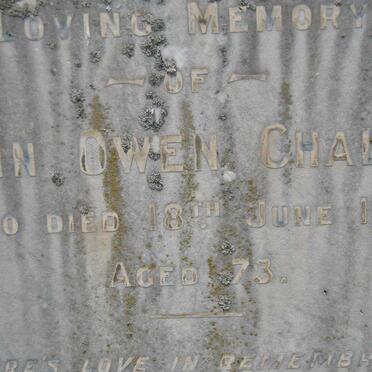 CHALSTY John Owen -1948 &amp; Emily T.E. -1957