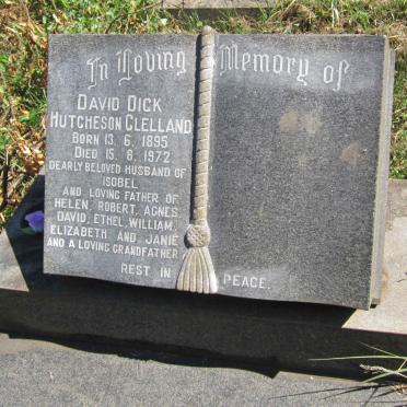 CLELLAND David Dick Hutcheson 1895-1972