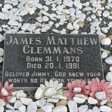 CLEMMANS James Matthew 1970-1991