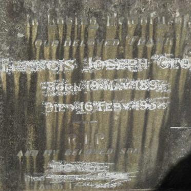 CLOKE Francis Joseph 1897-1938 :: CLOKE Doyle 1942