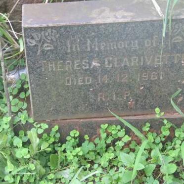 CLARIVETTE Theresa -1961