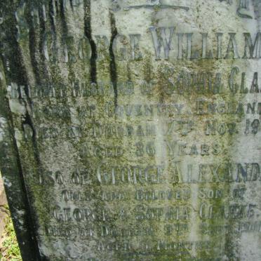 CLARKE George William -1913 :: CLARKE George Alexander -1911 