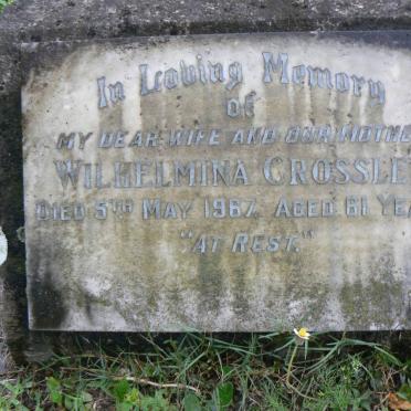 CROSSLEY Wilhelmina -1967