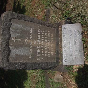 CRABTREE William Robson -1944 &amp; Justine LAMBERT -1937