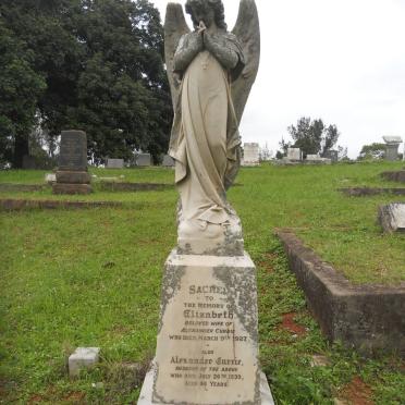 CURRIE Alexander Jurrie -1939 &amp; Elizabeth -1927