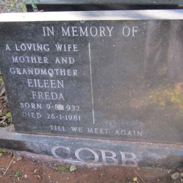 COBB Eileen Freda 1932-1981