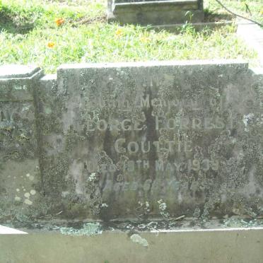 COUTTIE George Forrest -1939