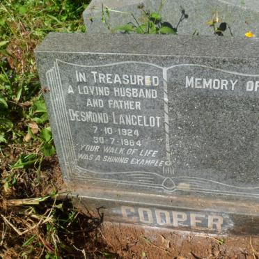 COOPER Desmond Lancelot 1924-1984