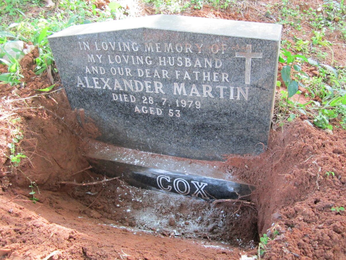 COX Alexander Martin -1979