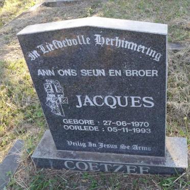 COETZEE Jacques 1970-1993