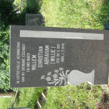 COETZEE Willem Christian Abraham 1919-1978